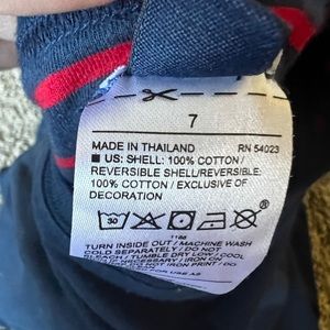 Janie and Jack reversible train shirt size 7